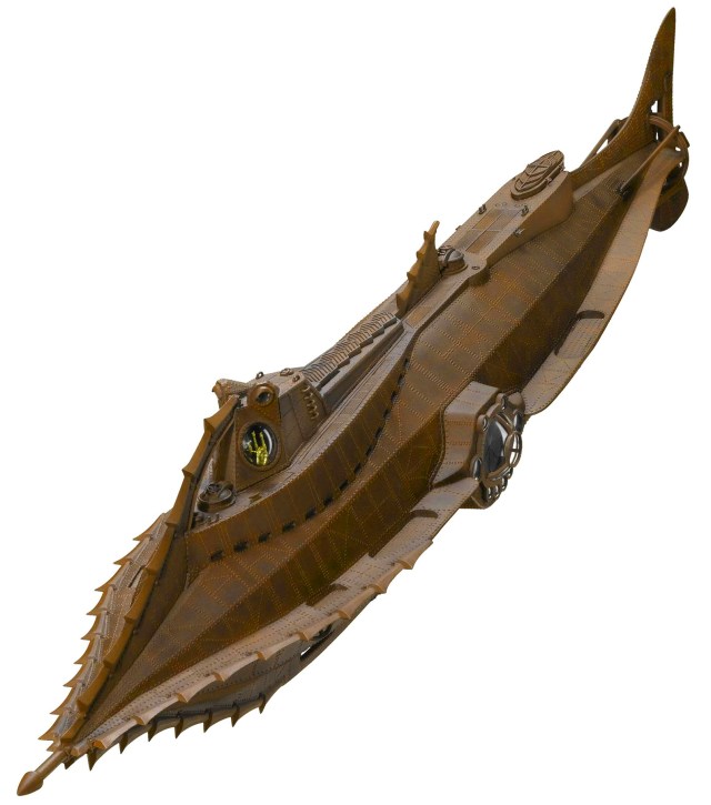 Nautilus Submarine diving