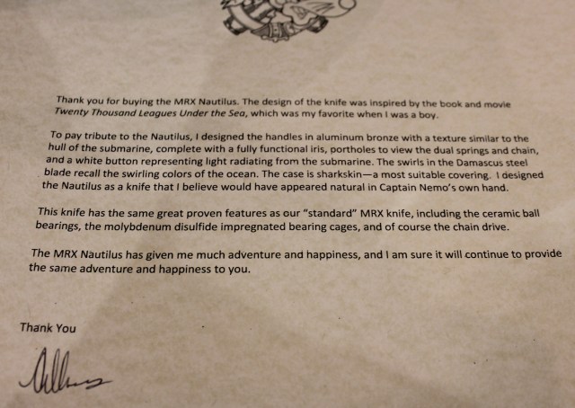 Rat Worx Nautilus Letter