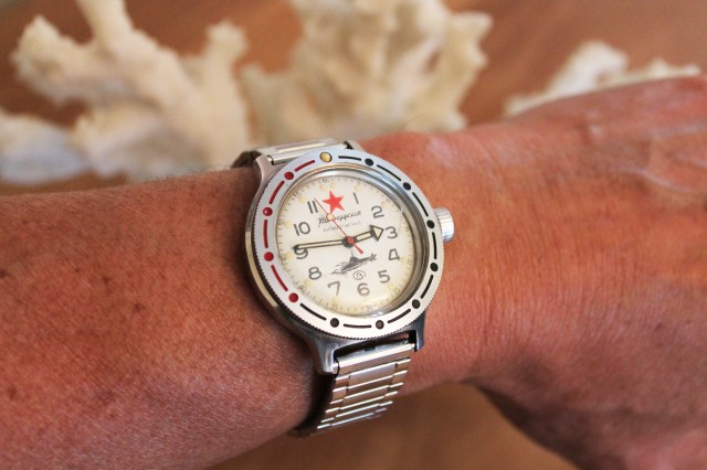 Vostok Komandirskie wrist