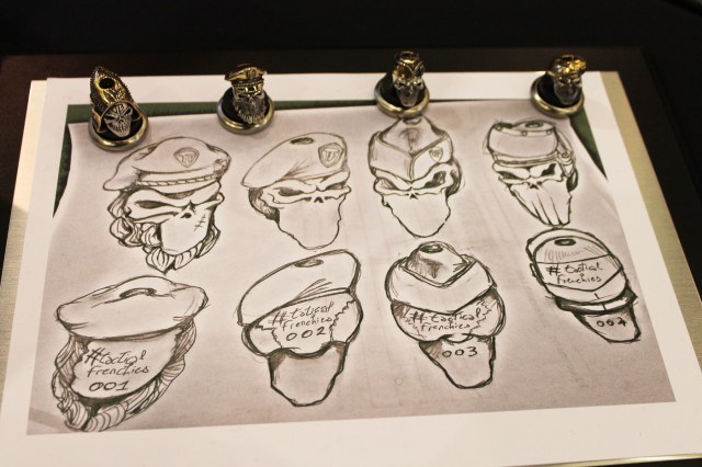 GD Skulls Frenchies Drawing