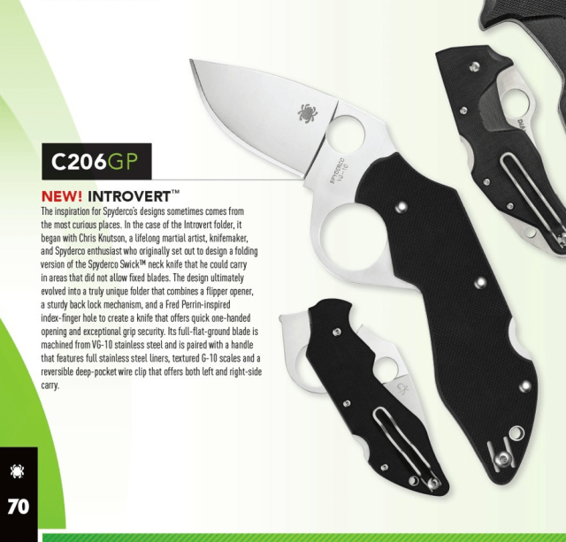 Spyderco Introvert