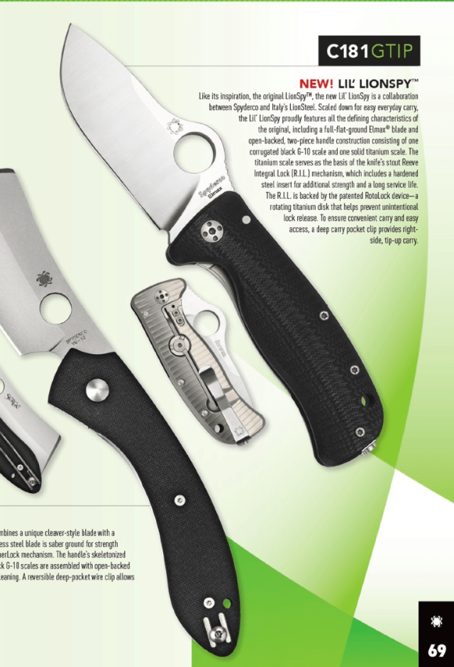 Spyderco Lil' Lionspy